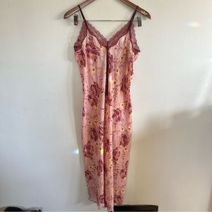 Jones New York Floral Lingerie Slip Dress